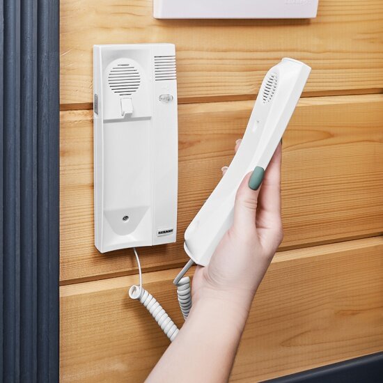 фото Трубка домофона REXANT с индикатором и отключением звука