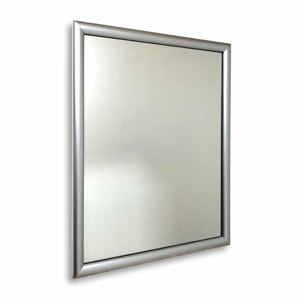 Зеркало Магнат 44х55 см в серебряной раме