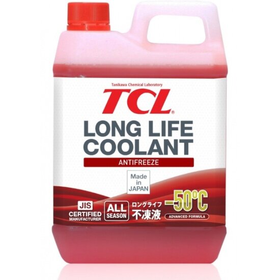 Антифриз TCL JAPAN TCL LLC -50C красный 2 л