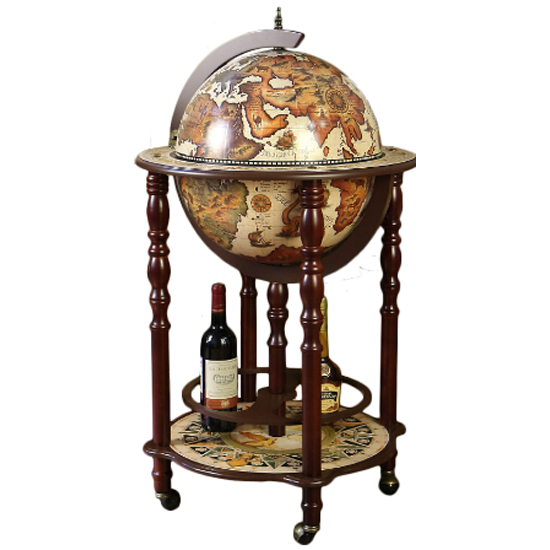 Глобус-бар Jufeng напольный D 40 см.