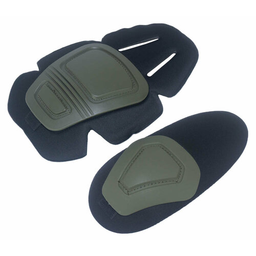 фото Наколенники и налокотники тактические kingrin frog gear ii, олива wosport