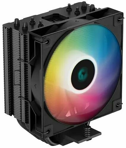 Устройство охлаждения(кулер) DeepCool AG400 Bk ARGB, 120мм, Ret