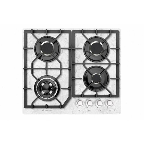 Газовая варочная панель GEFEST ПВГ 2232-01 К152 черный 2261000₽