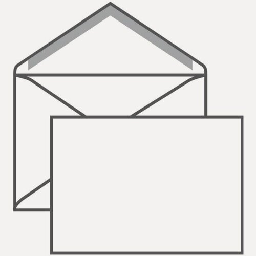 Изображение товара Конверты Ряжская Печатная Фабрика С6 (114х162 мм), клей декстрин, белые, комплект 1000 шт, треугольный клапан