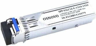 Оптический SFP Модуль Osnovo SFP-S1LC12-G-1310-1550