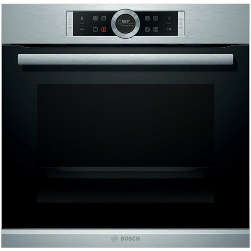 Электрический духовой шкаф Bosch HBG6750S1 нержавеющая сталь 24688800₽