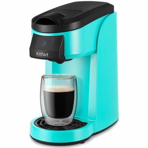 Кофемашина Kitfort КТ-7121-2 кофе в капсулах single cup americano