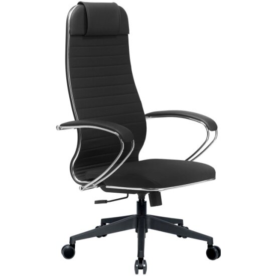 фото Кресло руководителя метта Комплект 17, Черный (основание 17832)