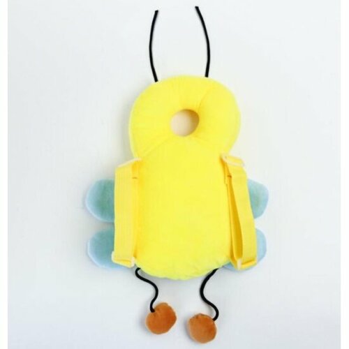 Рюкзачок-подушка Крошка Я для безопасности малыша, Пчелка защитная подушка рюкзачок для малыша желтая