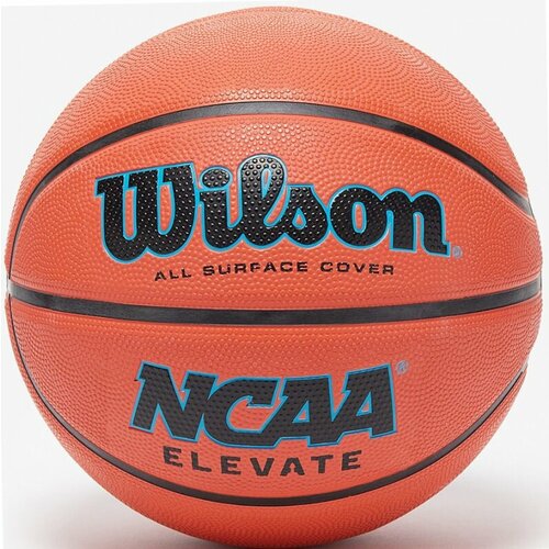 Мяч баскетбольный WILSON NCAA Elevate, WZ3007001XB5, размер 5, резина, бутиловая камера, оранжевый-черный