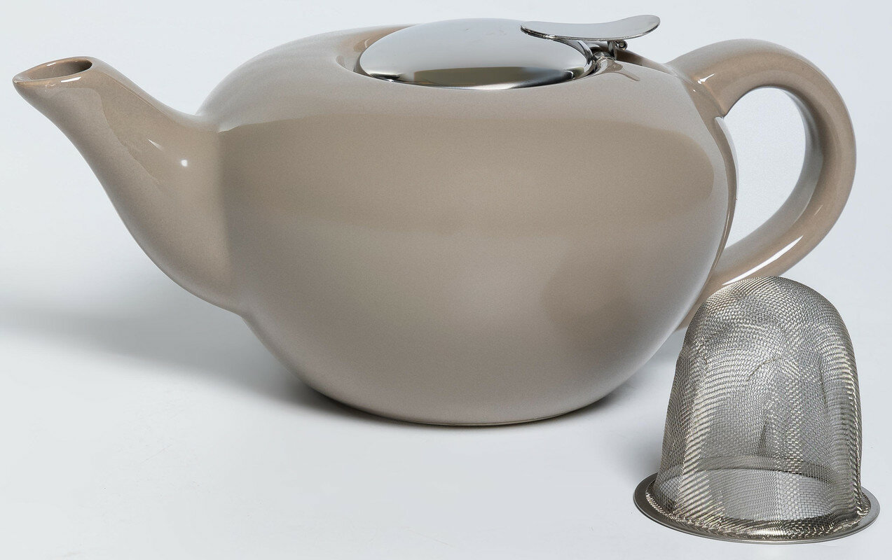 Чайник заварочный с фильтром Elrington "Феличита" керамика, 1000мл