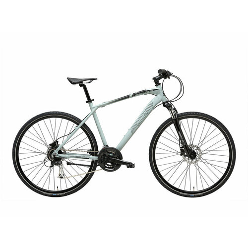 Дорожный велосипед Adriatica Boxter GS, год 2023, цвет Серебристый, ростовка 23