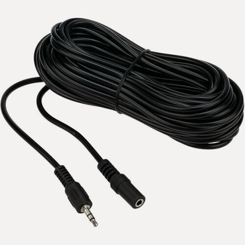 Изображение товара Кабель Rexant Стерео 3.5 мм гнездо - Стерео 3.5 мм штекер, длина 10 м