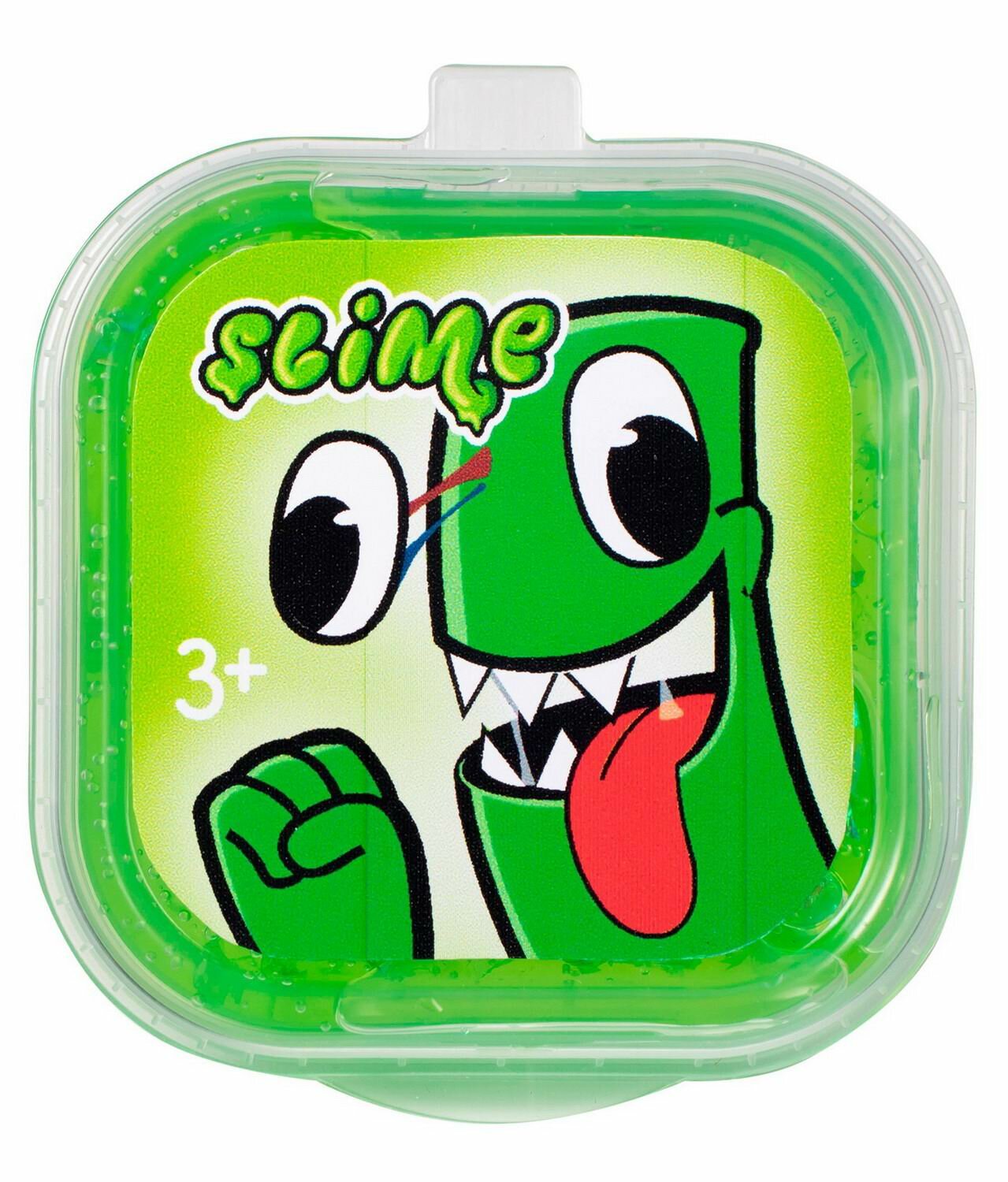 Слайм Slime Monster в коробочке зеленый