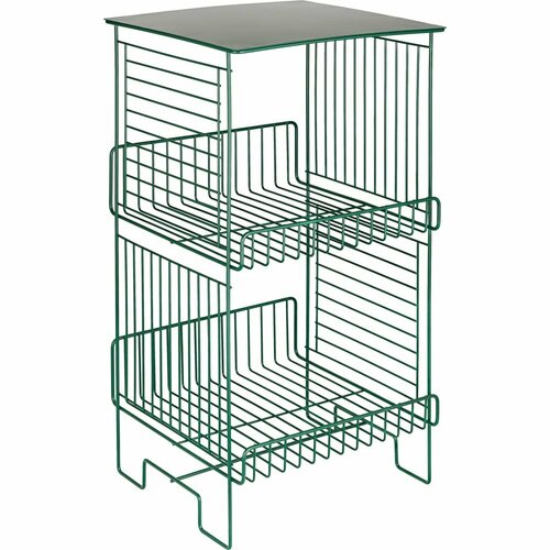 Moroshka Стеллаж Infinity 31,3x31,3x62,2 см, цвет зеленый 907-009-02