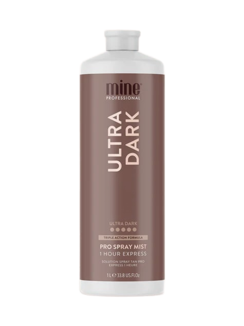 Лосьон для моментального загара MineTan Ultra Dark Pro Spray Mist 16% DHA 1000 мл