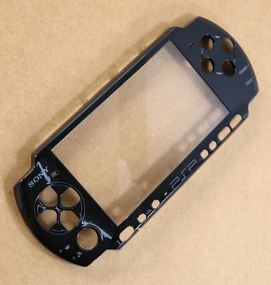 Передняя панель корпуса для Sony Plastation Portable 3000 черная