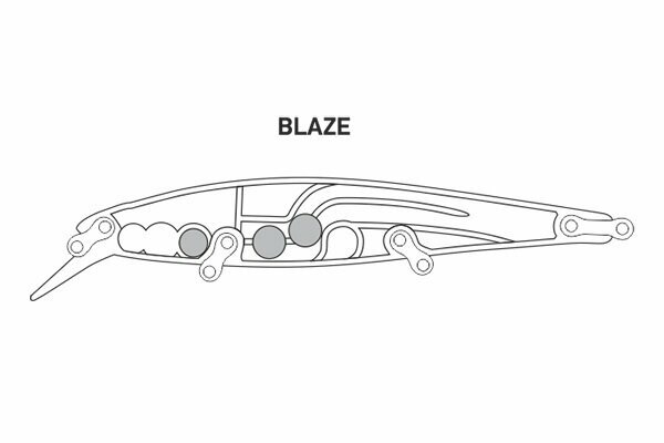 Воблер LureMax BLAZE 115SP MR-030 17 г.