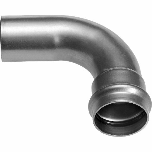 Пресс-угольник из нержавеющей стали раструб-труба Kromwell 90 22 x 22 мм 963₽