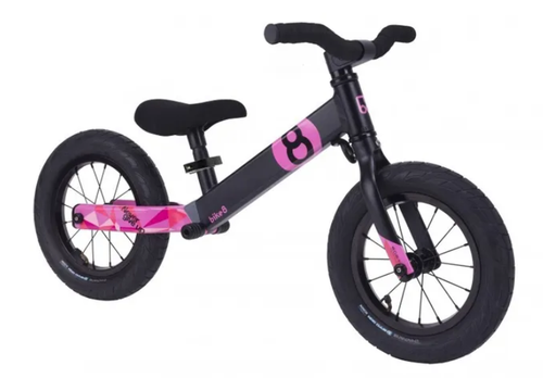 Беговел детский Bike8 - Suspension - Pro (Black-Pink)