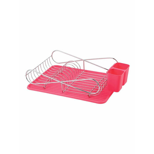 Сушилка для посуды хромированная сталь 430х320х13 см Bohmann 2090₽