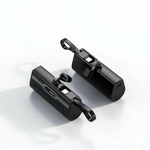 Повербанк ForAll LightningType-C на 5000 мАч черный 116400₽