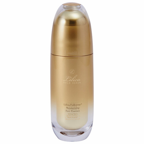 Увлажняющая эссенция для лица на основе фуллерена Aishodo LiLiCa Gold Serum Fullerene Moisturizing Face Essence, 40 мл