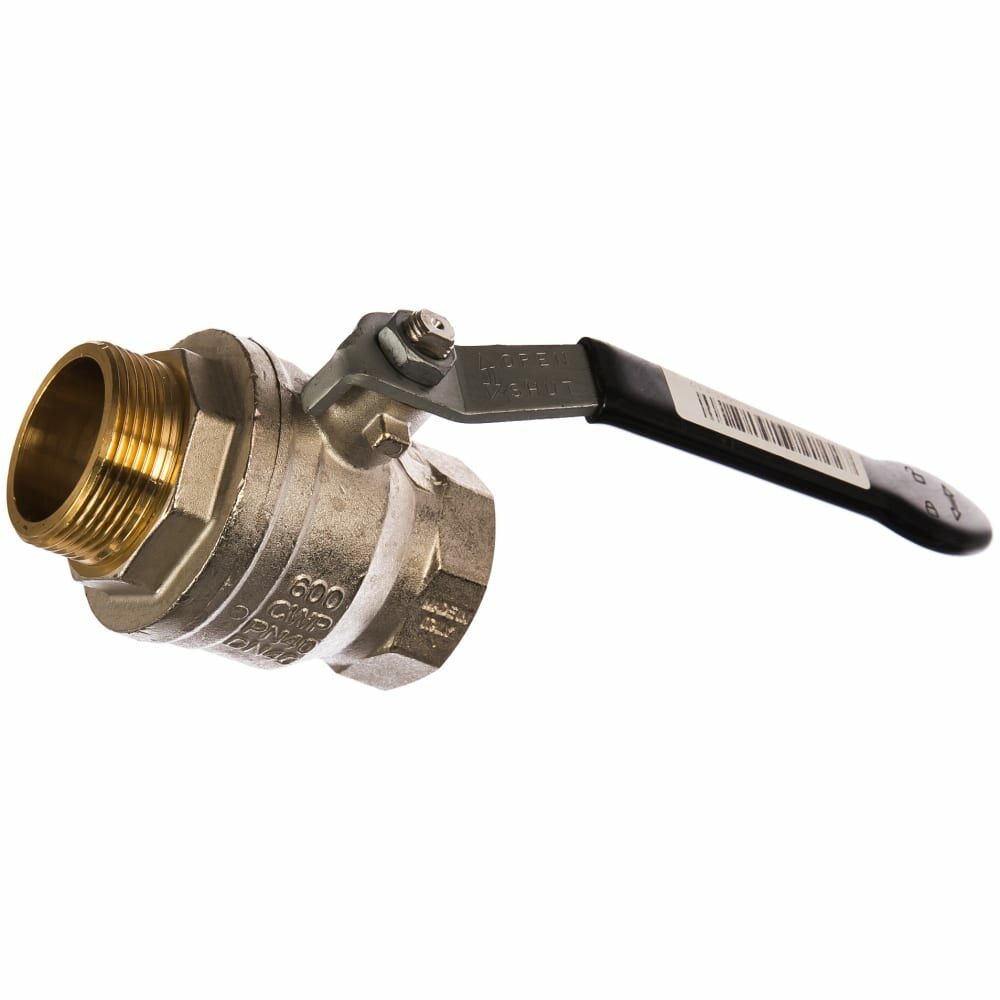 StrongT EV112.2101 Кран шаровый (внутренняя/наружная резьба 1 1/2", латунь) Elsen - фото №2