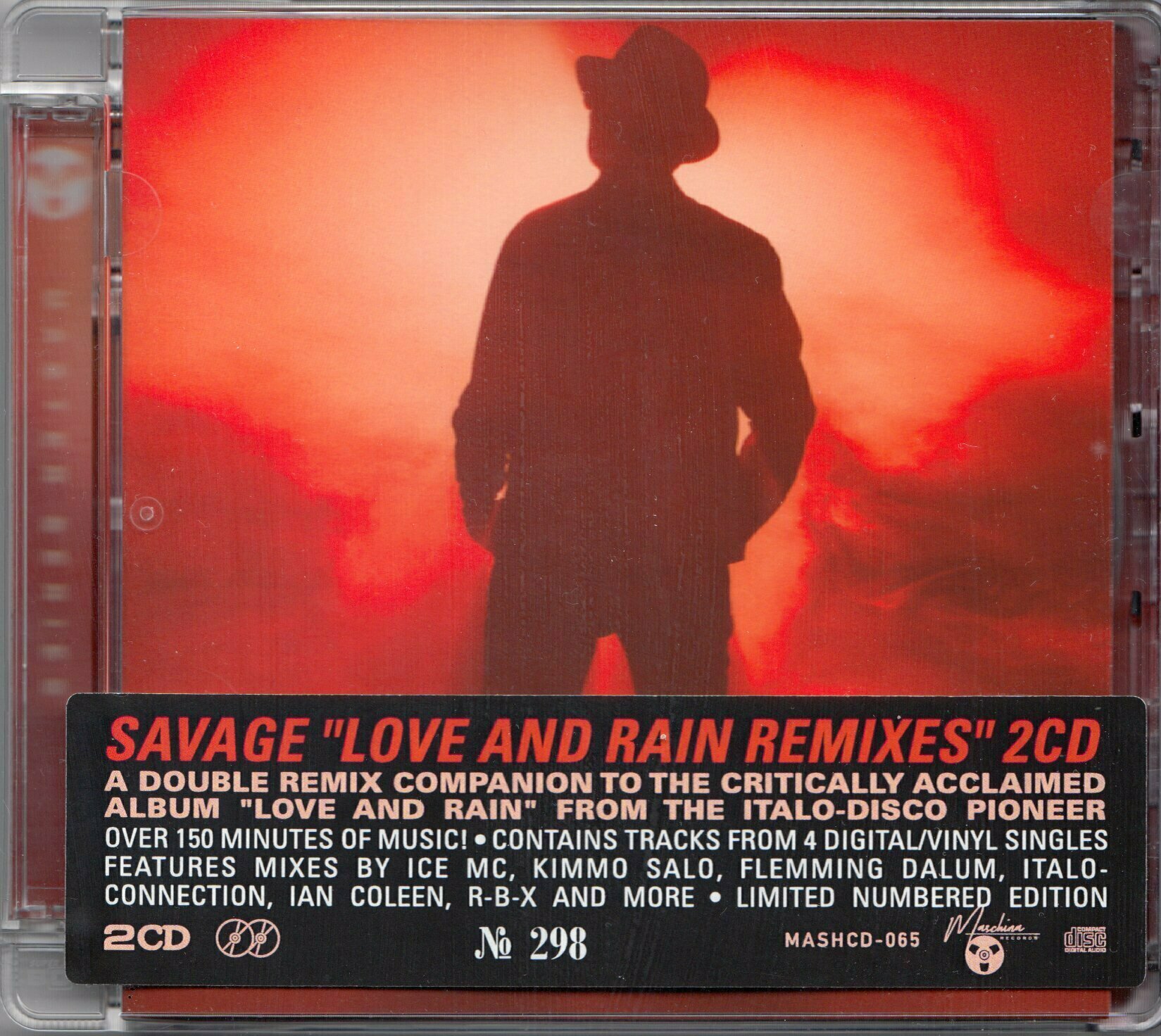 CD Savage - "Love and Rain" (2020) (2CD Remix Album)