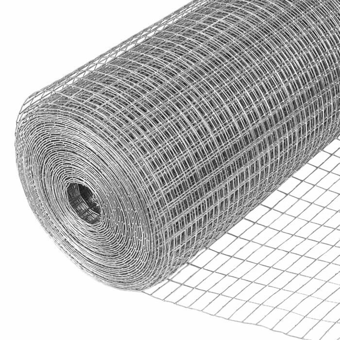 Сетка Оцинк Сварн яч. 25 х 50 мм d=1.2 мм (рулон 05 х 10 м)
