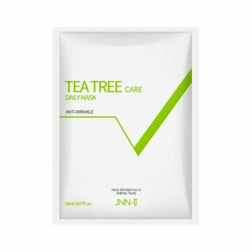 Ежедневный набор масок с чайным деревом Tea Tree Care Daily Mask Pack (20мл*5шт) уход за лицом village 11 factory набор успокаивающих тканевых масок с чайным деревом daily fresh up mask tea tree