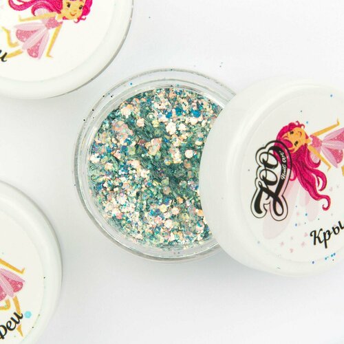 Zoo Nail Art 1402 Шестигранники микс 