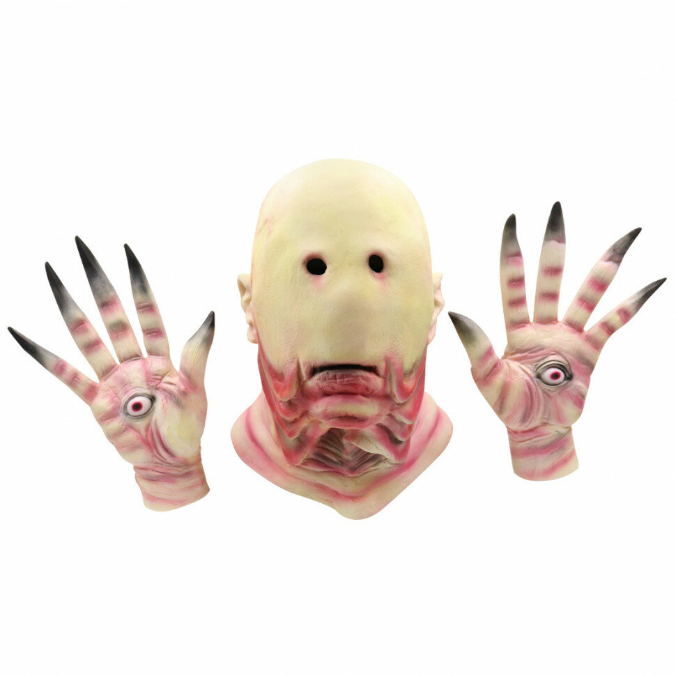 Набор маска Бледного человека и его руки Лабиринт Фавна - El laberinto del fauno