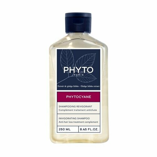 Шампунь для волос укрепляющий Phytocyane Phyto/Фито фл. 250мл phyto фитоциан сыворотка против выпадения волос для женщин 12 флаконов по 5 мл