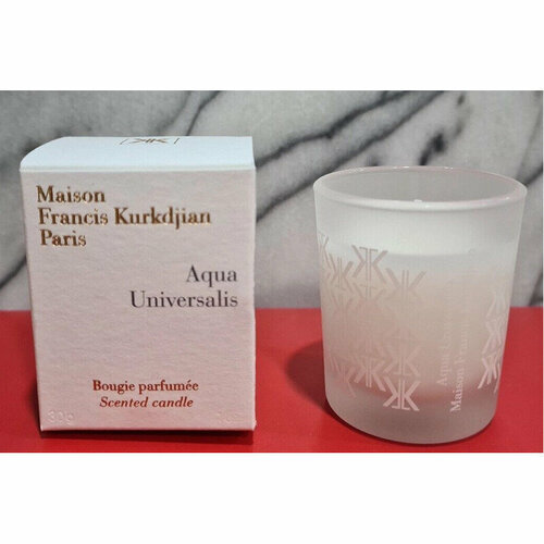 Maison Francis Kurkdjian Aqua Universalis свеча 30 гр унисекс свеча maison francis kurkdjian les tamaris 280 гр