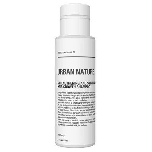 UN_STRENGTHENING AND STIMULATING HAIR GROWTH SHAMPOO шампунь стимулирующий 100мл