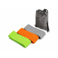 Сет ярких текстильных резинок от Vibe поставляется в мешочке из синтетической ткани, благодаря которому набор можно  ...