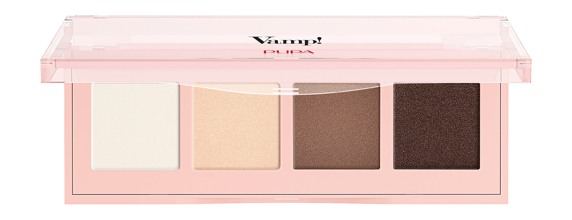 PUPA Палетка теней для век Vamp! 4 Eyeshadow Palette, 5,2 г, 001