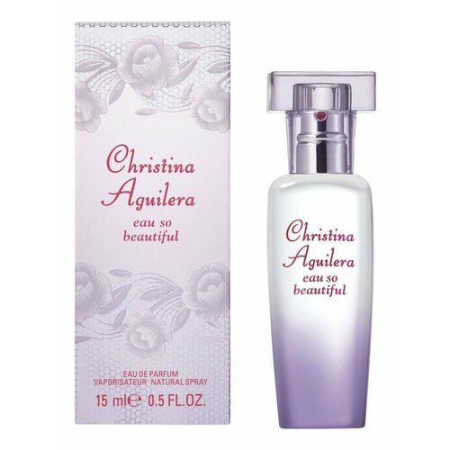 CHRISTINA AGUILERA Eau So Beautiful lady 15ml edp christina aguilera violet noir lady 50ml edp