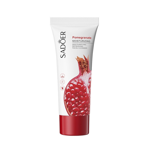 Пенка для умывания с экстрактом граната увлажняющая Sadoer Pomegranate Moisturizing Cleanser 100 г