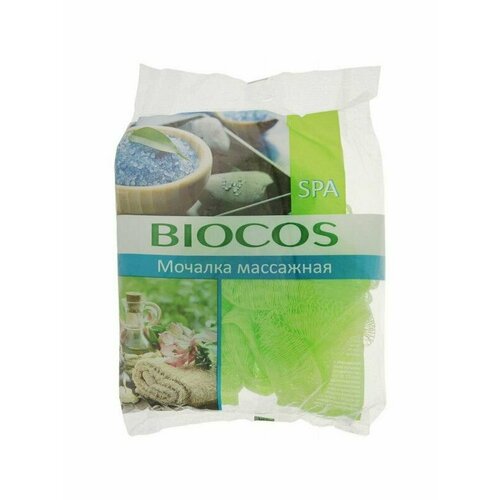 BioCos Мочалка банная массажная SPA