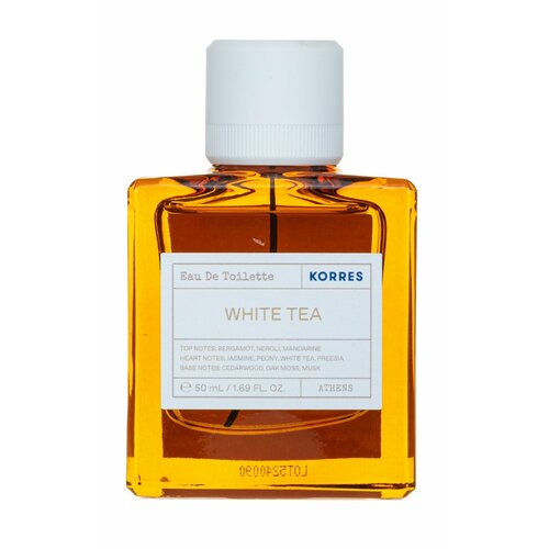 KORRES White Tea Eau de Toilette Туалетная вода жен, 50 мл