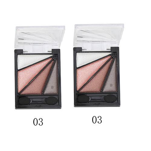 Farres cosmetic Тени для век четырехцветные №3 коричневые, 2 шт