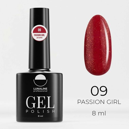 09 Luna Line Гель- лак д/ногтей Passion girl nail passion гель лак элегантный нюд