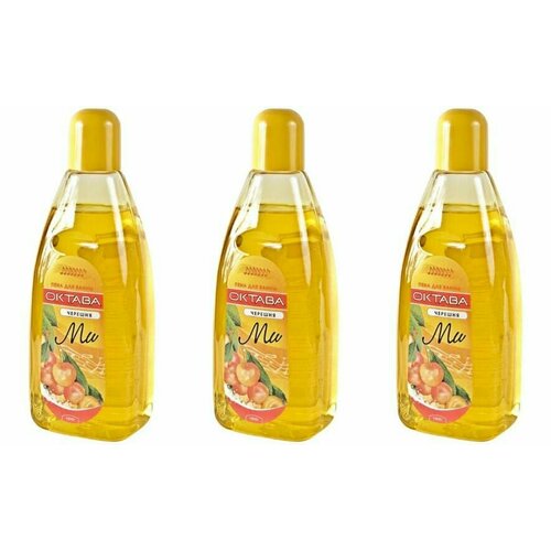 Октава Пена для ванн Черешня 1л, 3 шт