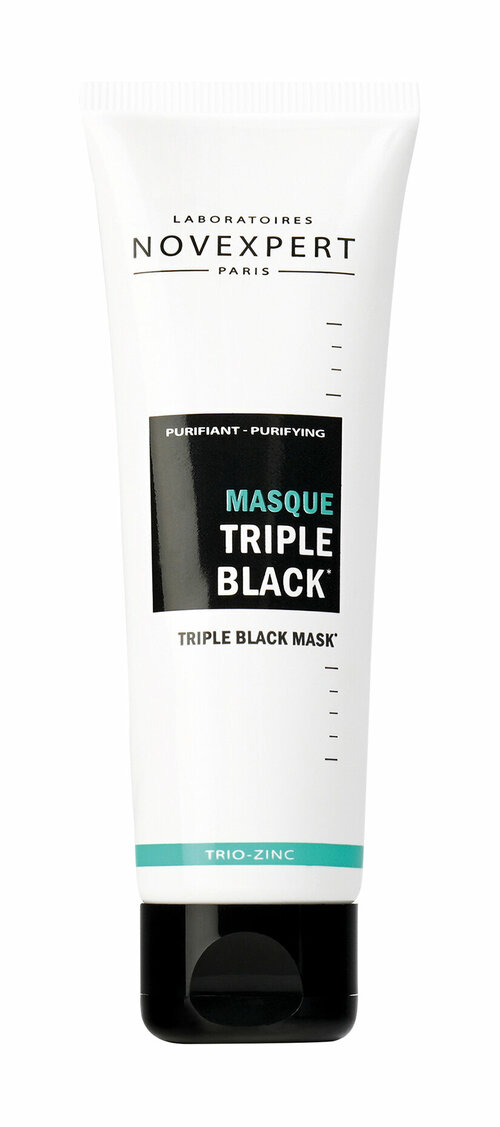 NOVEXPERT Triple Black Mask Маска для лица очищающая, 70 гр