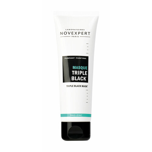 NOVEXPERT Triple Black Mask Маска для лица очищающая, 70 гр