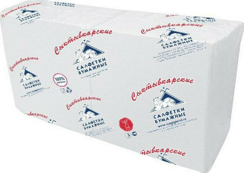 Салфетки бумажные Салфетки Profi Pack 1 слой, 33х33 белые 250 шт. упаковка