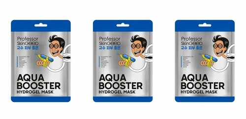 Professor SkinGOOD Маска гидрогелевая Aqua Booster Hydrogel Mask, 3 штуки