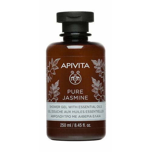 APIVITA Pure Jasmine Гель для душа с эфирными маслами Чистый жасмин, 250 мл